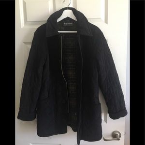 Barbour Black Quilted Jacket